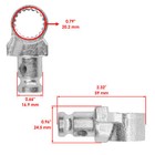 Caltric Kick Start Joint Knuckle For Honda Crf450r Crf 450r 2002 2003 2005