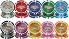 New 500 Las Vegas Poker Chips Set With Aluminum Case - Pick Denominations 