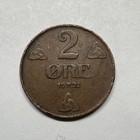 1922 Norway 2 Ore - Beautiful Coin -  b-034-b