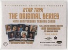 Star Trek   Tos 40th Anniversary Series 1 Promo Card P1 2006 Rittenhouse