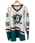 Charlie Conway  96 Mighty Ducks Ice Hockey Jersey Sewn Letters  Numbers Mens Xxl