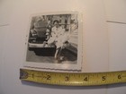 Vintage 1955 Original Photograph Rhode Island Car Family Snapshot 3 5  X 3 5 