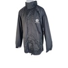 John Deere Mens Large Rain Suit West Chester 2 Piece Lightweight Black
