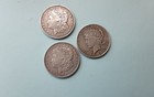  1 Silver Dollars Lot Of 3 - 2x 1921 Morgan   1924 Peace  Business Strike