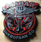 Police Department Sheboygan Dive Team 3d Routed Wood Award Patch Sign Custom