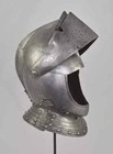 Medieval Close Helmet Battle Ready 18 Gauge Bassinet Knight Armor Helmet Christm