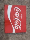 Coca Cola Large Metal  Sign - Vintage 24   x 19    1941 Original