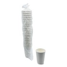 Boardwalk Dw12hcuppk 12 Oz Double-walled Paper Hot Cups - White  25 pack  New