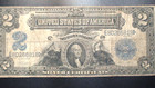 1899 Two Dollar Silver Certificate Fr 253 Note Fine Plus Porthole  2 Bill Buy It