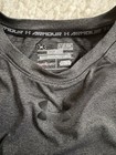 Under Armour Compression Shirt Small Gray Heatgear Athletic Top