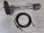Shure 55  Dynamic Microphone  With Atlas Stand  1950 s  elvis  Style