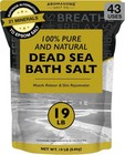 19 Lbs Fine Grain Dead Sea Salt Spa Bath Soak - 100  Pure  Better Absorption  Re