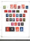 Collection  Surinam Part A Scott Pages  1941 1983  Cat  158 Mint  used