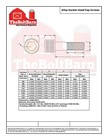3 8 -16 Allen Socket Head Cap Screws Bolts Alloy Zinc Coarse  pick Size   Qty 
