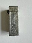 Vintage Engraved  Lipstick Holders Case   Pop Up Mirror