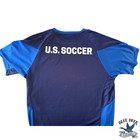 Usa Soccer Jersey Blue With Patch - Size Large - Authentic