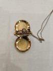 Waltham Gold Filled Full Hunter Pocket Watch Floral Case W  Chain White Dial