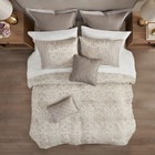 Madison Park Emilia Bed Bag 12 Piece Comforter Set   Gold Metallic   Sz-queen 