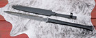 40  Shadow Spear Sharp Full Tang Battle Ready Manganease Steel 23  Blade Sheath