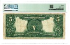 Fr  281 1899  5 Silver Certificate Note Speelman   White Pmg Choice Fine 15