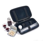 Broadman Church Supplies Portable Communion Set - Traveler  Black  25 Black 