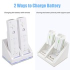 Rechargeable Battery Packs With Charger For Wii   Wii U Remote Controller mon   
