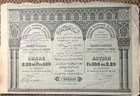 Stock Share Bond Cairo 1904 year Egypt