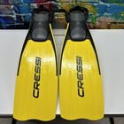 Cressi Rondine Genova Open Heel Scuba Diving Fins Flippers Swim Snorkeling Italy