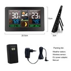 Wireless Weather Station Digital Clock Indoor Outdoor Thermometer Calendar