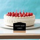 10-50x Mini Wooden Chalkboard Signs With Stands Tabletop Double-sided Blackboard