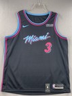 Dwyane Wade Miami Heat Nike City Edition Swingman Jersey Men s Miami Vice Nba  3