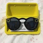 Snap Inc  Spectacles 1 Smart Glasses Black With Yellow Case Bluetooth Wi-fi