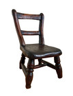 Small Primitive Antique 19thc English Vernacular Childs Chair - Doll Interest