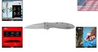 Pocket Knife Stainless Steel 3-inch Drop Point Assisted Folding Edc