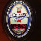 Vintage Nos Michelob Light Beer Bar Clock Light Sign Working 2002