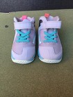 Nike Lebron 9 South Beach Unisex Kids High Top Sneaker 5c Gray Teal Pink