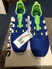 Adidas Racer Tr23 Running Shoe  Green  white dark Blue  6 Us Unisex Big Kid