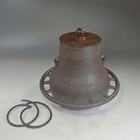 Kikuchi Masamitsu Iron Chagama Tea Kettle With Box Tomobako Traditional