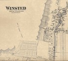 Winsted Ct 1874 Maps With Businesses And Homeowners Names Shown