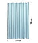  1 2pcs  Shower Curtain Liner Heavy Duty Water Repellent 70 x72  Bathroom Liner