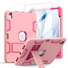 For Ipad Air M2 m3 11  5th 4th 10 9  Hard Shockproof Heavy Duty Stand Case Cover