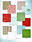 Reminisce Snowglobe  12  Two-sided 12x12 Printed Cardstocks    4  Sticker Sheets
