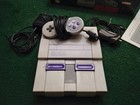 Nintendo Super Nintendo Entertainment System Snes Console Control Set W  Box Rf