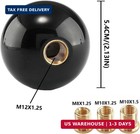 Car Black 8 Billiard Ball Gear Shift Knob  8-speed Universal Car Shift Head   Wi