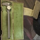 Mitutoyo 12    Dial Caliper Precision Measuring Tool With Protective Case