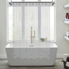 Clear Shower Curtain Liner With 3 Magnets  72x72 Premium Flexible Sturdy Plastic