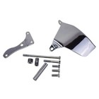 Small Block Chevy Alternator Bracket With Lwp W  Hardware Chrome 283 305 350 400