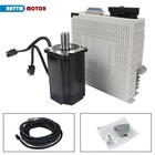 Us Ship   servo Motor Kit 400w 110v Servo Motor Without Brake driver Controller