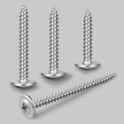  8 X 1-1 2 Inch Wood Screws Phillips Modified Truss Head Stainelss Steel 410 Sel