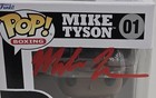 Mike Tyson Autograph Funko Pop Figure Auto Schwartz Coa  in Pop Protector 